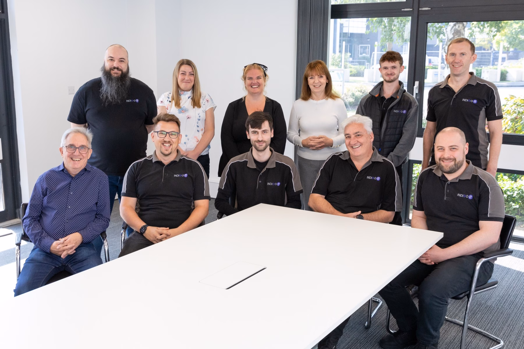 The INDIGO IT team in the Camberley office